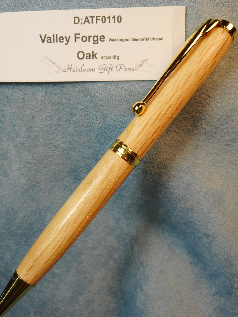 Valley Forge Washington memorial Oak cherry pen # D;ATF0110
